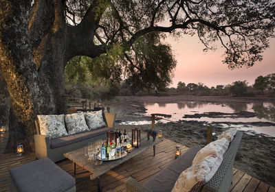 Lounge overlooking Pan